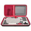 GEEKRIA Mechanical Gaming Tenkeyless TKL Keyboard Case, Hard Shell Travel Bag, Compatible with 8Bitdo Retro Mechanical Keyboard Dual Super Programmable Keys (Dark Gray) view 1