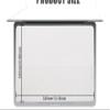 1 Pack Microfiber Cleaning Cloth for MacBook Pro 16 inch, MacBook pro16 Accessories Screen Keyboard Protection Cover Microfiber Cloth (Not Compatible with MacBook Air 15.3 inch) view 2
