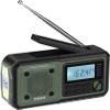 ZHIWHIS Emergency Radio, NOAA Weather/AM/FM Portable Hand Crank Solar Radios with SOS Alarm, Battery Powered and Built-in 5000mAh Li-Battery, Flashlight/Reading Lamp/Alerts for Emergencies ZWS-376 view 1