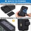 ZHIWHIS Emergency Radio, NOAA Weather/AM/FM Portable Hand Crank Solar Radios with SOS Alarm, Battery Powered and Built-in 5000mAh Li-Battery, Flashlight/Reading Lamp/Alerts for Emergencies ZWS-376 view 3