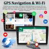 [2+64G] Car Stereo for Toyota Sienna 2004 2005 2006 2007 2008 2009 2010, 9 Inch Touchscreen Android GPS Headunit - Wireless Carplay & Android Auto, 5G/WiFi, DSP/EQ, Mirror Link + AHD Backup Camera view 4