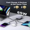 UGREEN Nexode 65W USB C Charger Desktop Bundle with 60W 2 Pack USB C Cable view 4
