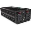 inBEKEA Improved Sine Wave Power Inverter, 1650W Continuous Power, 12V/24 DC to AC 230V Converter (12v) view 4