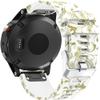 Chainfo compatible with Garmin EPIX/Forerunner 955 / Forerunner 935 / Instinct/Fenix 5 Watch Band, Waterproof Soft Silicone Replacement Strap for All Seasons NO231110 (Pattern 6) view 3