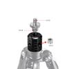 BGNing Camera Screw Adapter Tripod Adapter 3/8 1/4 Arri Screw Hole Aluminum Alloy Tripod Extension Mount for DSLR Camera Monitor Fill Light Mic Magic Arm view 2