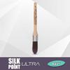 Axus Decor Paint Brush - 25mm, Silk Point Ultra Painting Brush Filaments & Birchwood Handle - Ideal for Intricate Work & Artistry, Anti-Rust Stainless Steel - Next Generation Brush view 2