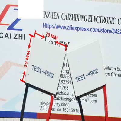 2017 Promotion Tec1 4902 12v-15.4v 2a Tec Thermoelectric Cooler Peltier (tec1-4902) If You Want Please Choose Us