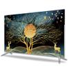32-75 Inches TV Cover, Polyester Dust Proof TV Screen Protector Cover Fabric for LCD LED, Indoor Bedroom Living Room Decoration Smooth Soft Dust Cover With Painting Printing (Size : 37in) view 1