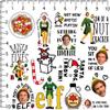 Elf Doodle 100ct Vinyl Large Deluxe Stickers Variety Pack - Laptop, Water Bottle, Scrapbooking, Tablet, Skateboard, Indoor/Outdoor view 2