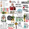 Elf Doodle 100ct Vinyl Large Deluxe Stickers Variety Pack - Laptop, Water Bottle, Scrapbooking, Tablet, Skateboard, Indoor/Outdoor view 3