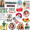 Elf Doodle 100ct Vinyl Large Deluxe Stickers Variety Pack - Laptop, Water Bottle, Scrapbooking, Tablet, Skateboard, Indoor/Outdoor view 4