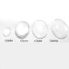 4 PCS Total Size Round 23mm 43mm 47mm 50mm Optical Lens Magnifying Glass view 2