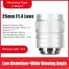 25mm F1.4 CCTV Lens for Bar Shop Warehouse with Manual Adjustment, Advanced Optics, and Widest Field of View Image, Rugged and Premium for Clear Efficient Light Conduction (#12) view 3