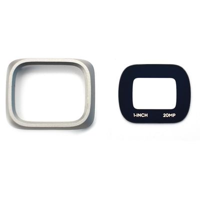 Original Mavic AIR 2S Gimbal Arm Camera Lens Frame Flex Cable Signal Line Pitch Motor Bracket for D-JI AIR 2S Drone Replacement Parts (Color : Lens Glass and Ring)
