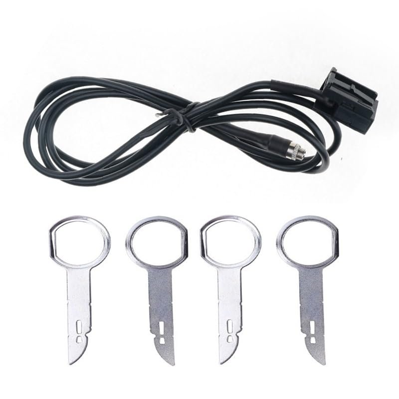 DEUSES [Replacement car Parts] 6000CD AUX in Cable Adapter CAR Audio Cable for Ford Fiesta Focus 6000 CD [Replacement]