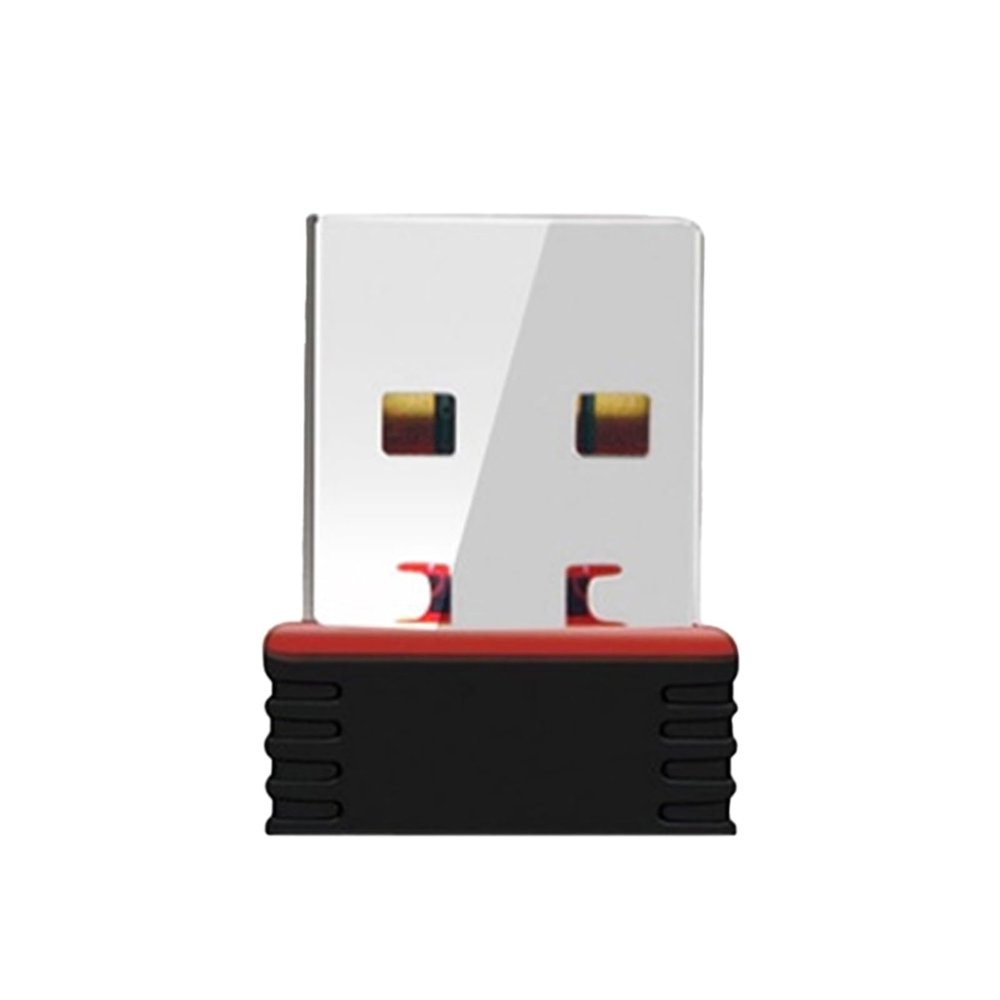 ulafbwur Adapter WiFi Adapter Stable Signal Fast Transmission ABS Compact USB Wireless Adapter for Dorm WiFi Receiver Network Receiver