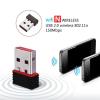 ulafbwur Adapter WiFi Adapter Stable Signal Fast Transmission ABS Compact USB Wireless Adapter for Dorm WiFi Receiver Network Receiver view 3