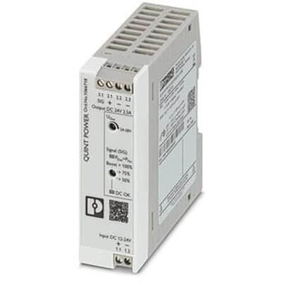 1066718, DC-DC Converter, in: 12-24VDC, Out: 24VDC 2.5A, QUINT4-PS/12-24DC/24DC/2.5/SC