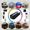 inBEKEA 2000W Car Power Inverter DC 12V/24V to AC110V 230V Pure Sine Wave Converter with AC Outlets and USB Port (12vto110v) view 2