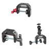 CAMVATE Universal C-Clamp with 1/4" and 3/8" Thread Holes + Camera Clamp Mount view 1