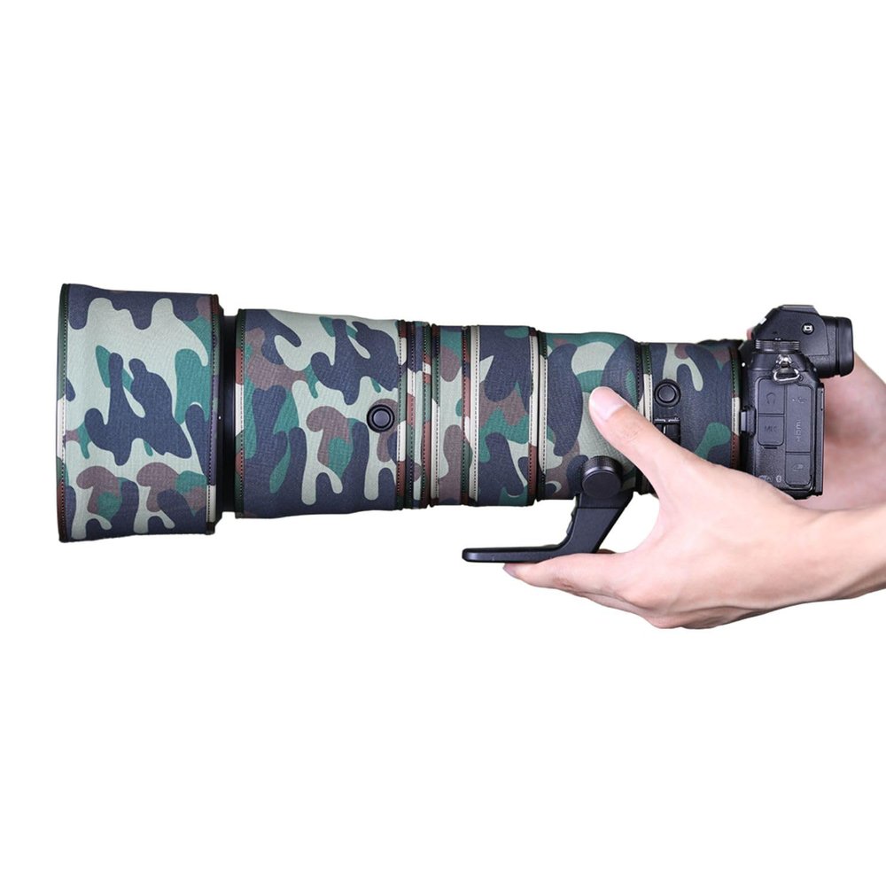 Chasing BIRDSLens Camouflage Coat for Nikon Z 600mm F6.3 VR S Rain Cover Lens Protective Sleeve Guns Case Clothing Waterproof (JLMC)