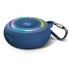 Bluetooth Shower Speaker Waterproof - Small Portable Speaker Wireless with Louder Volume and Powerful Bass - Colorful Lights and 10H Playtime - Lightweight with Carabiner and TWS view 2