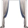 10ft x10ft Heavy Duty Telescopic Portable Pipe and Drape Backdrop Stand or Room Divider Kit, Photo Studio Photography Background Support System Wedding Party Exhibition Trade Show Display view 1