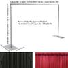 10ft x10ft Heavy Duty Telescopic Portable Pipe and Drape Backdrop Stand or Room Divider Kit, Photo Studio Photography Background Support System Wedding Party Exhibition Trade Show Display view 3