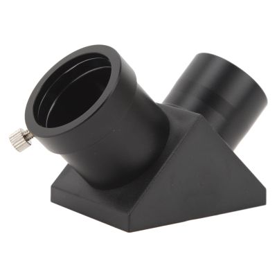 1.25 Inch Diagonal Mirror, 90 Degree Angle, Fully Coated Lens, Metal & Plastic Construction, Prism Optical Zeniths Mirror for 1.25inch Telescope Eyepiece