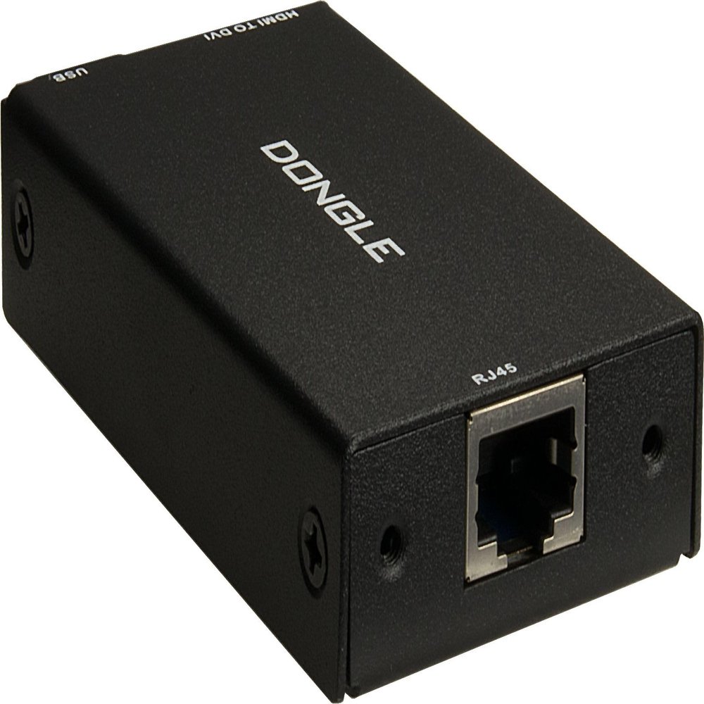 Inter-Tech KVM Dongle KT-150D RJ45 to DVI