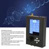 Pyhodi Full Function SDR Radio Receiver, H2 Control Board, SDR Radio Transmitter Mainboard, 1MHz6GHz Frequency Range, TXCO 3.2 Inch LCD, Aluminum Case with Portable Design view 3