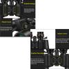 BijooT 10-380X100 Binoculars High Power HD Shimmering Night Vision Zoom Binoculars view 4