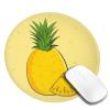 Cartoon Pineapple Round Mouse Pad Waterproof Non-Slip Rubber Base for Office Laptop,Laptop Wireless Mouse Home Office Travel 4 Pcs view 2