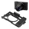 Aluminum Camera Cage with Cold Shoe Mount for RX100 M1 M2 M3 M4 M5 M6 M7, Lightweight and Premium, 360 Degree, Easy to Install view 3