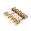 5Pcs Gold Plated Glass AGU Fuse Fuses Pack Car Audio Amp Amplifier 60/80 /100 AMP (Color : 80 AMP) view 3