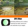 Magnetic CPL Filter Compatible with DJI Osmo Pocket 3 Camera CPL Lens Filter Accessories Waterproof Scratch-Resistant view 2