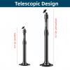 Coolotic Adjustable Telescopic CCTV Camera Mount Bracket - Wall & Ceiling Compatible for Surveillance Bullet Cameras, IP Cameras & More view 2
