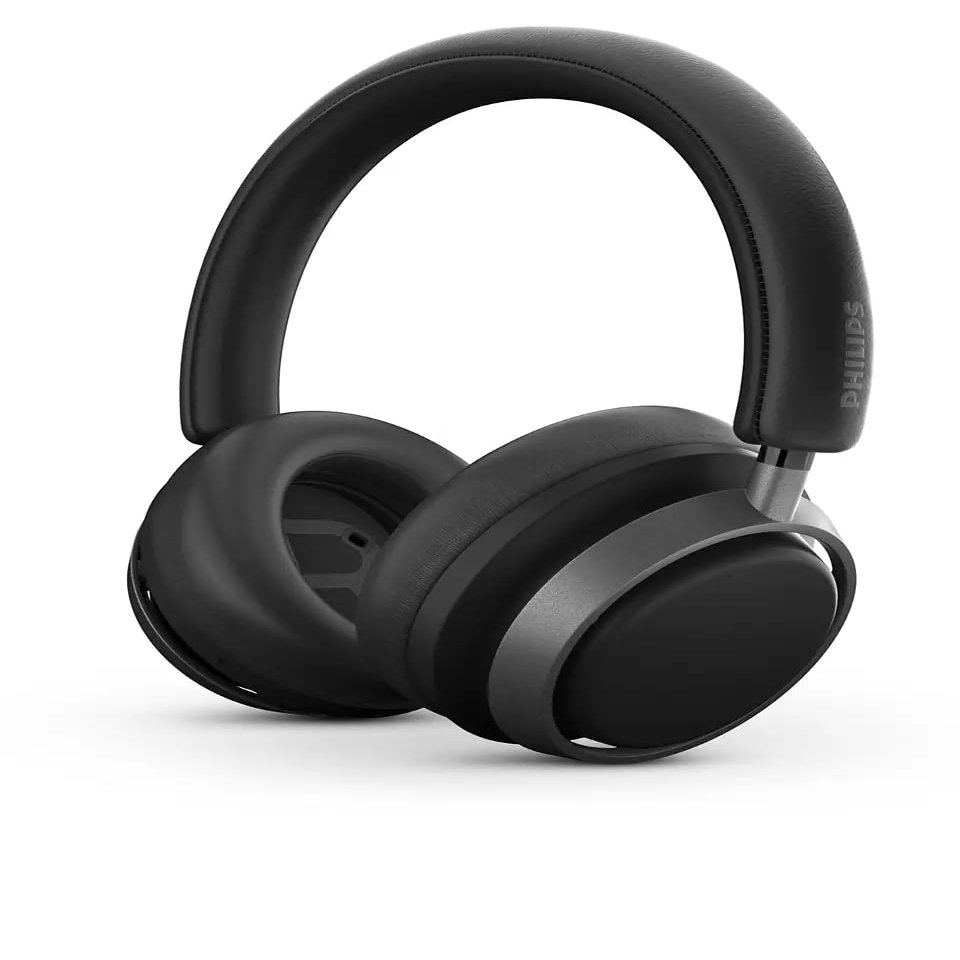Philips Fidelio L4 Flagship Over-Ear Wireless Headphones, Active Noise Canceling Pro+ (ANC), Hi-Res, Bluetooth Multipoint, Integrated Google Assistant, Wired or Wireless, for Audiophiles