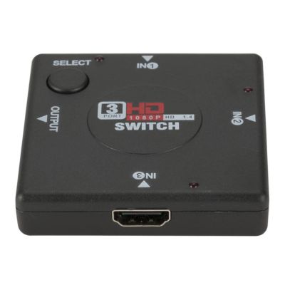 CHICHIYANG HDMI 1.3 Switch Splitter 3 Port 4K HDMI Switcher 3 in 1 Out Metal HDMI Switches Selector Box