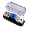 Car Audio Fuse 30A 40A 60A 80A 100A 150A Power Fuse Holder Stereo Audio Single Way AGU Fuse Holder Power Distribution Fuse Box (Color : 150A) view 1