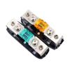 Car Audio Fuse 30A 40A 60A 80A 100A 150A Power Fuse Holder Stereo Audio Single Way AGU Fuse Holder Power Distribution Fuse Box (Color : 150A) view 4