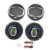 Car Coaxial Speakers,6.5 Inch 90dB 4 Ohms 600W Treble Bass Coaxial Car Sound Speaker,Portable Car Sound Speaker, view 2