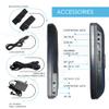 PROSCAN Elite 10.1" Dual Screen Portable DVD Player for Car 2 Screens with Headrest Mount, Car/AC Adapter Two DVD Players Car DVD Player Car TVS for Back Seat  Black view 3