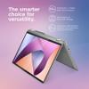 Lenovo IdeaPad Flex 5  (2023) - Everyday Notebook - 2-in-1 Laptop - Windows 11 - 16" WUXGA Touchscreen - 16GB Memory - 512GB Storage - AMD Ryzen 7 7730U - Fingerprint Reader - Arctic Grey (Renewed) view 2