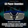PROSCAN ELITE Retro CD Player - Portable Radio Boombox CD Player AM/FM Radio, AUX Input AC Powered or Battery Operated (Blue) view 4