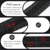 NEWTRY Speed Bump for Road PVC 3.3ft/40, 2kg/4.4lb Traffic Speed Hump Cable Protector Ramps for Garage Indoor Entrance Outdoor (Black) view 3