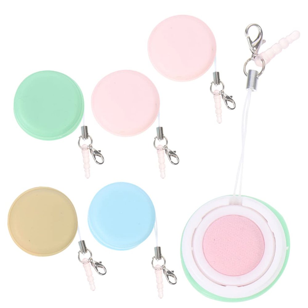 Healvian 6pcs Macaron Phone Screen Cloths Reusable Microfiber for Glasses Camera Lens and Electronics Convenient Portable Cleaning Tools Random Colors