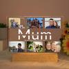 Custom Acrylic Lamp Personalized Photo Text Bedroom Night Light for MOM DAD Love Friend Family Day Wedding Birthday Gift Present (Mum) view 1
