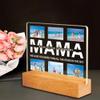 Custom Acrylic Lamp Personalized Photo Text Bedroom Night Light for MOM DAD Love Friend Family Day Wedding Birthday Gift Present (Love) view 3