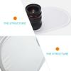 Gatuida Mini Diffuser Photography Tools Photography Accessories Camera Light Reflector Diffuser Speedlight Diffuser Photo Reflector Flash Bounce in 1 Soft Cloth Props White view 4